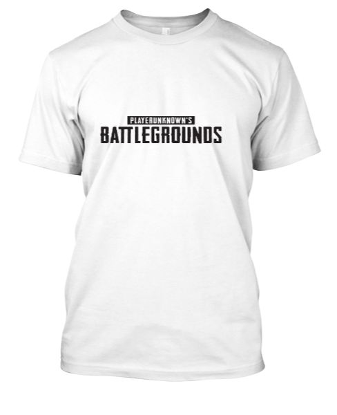 PUBG T-shirts latest released by bluehole company sponsored - Front