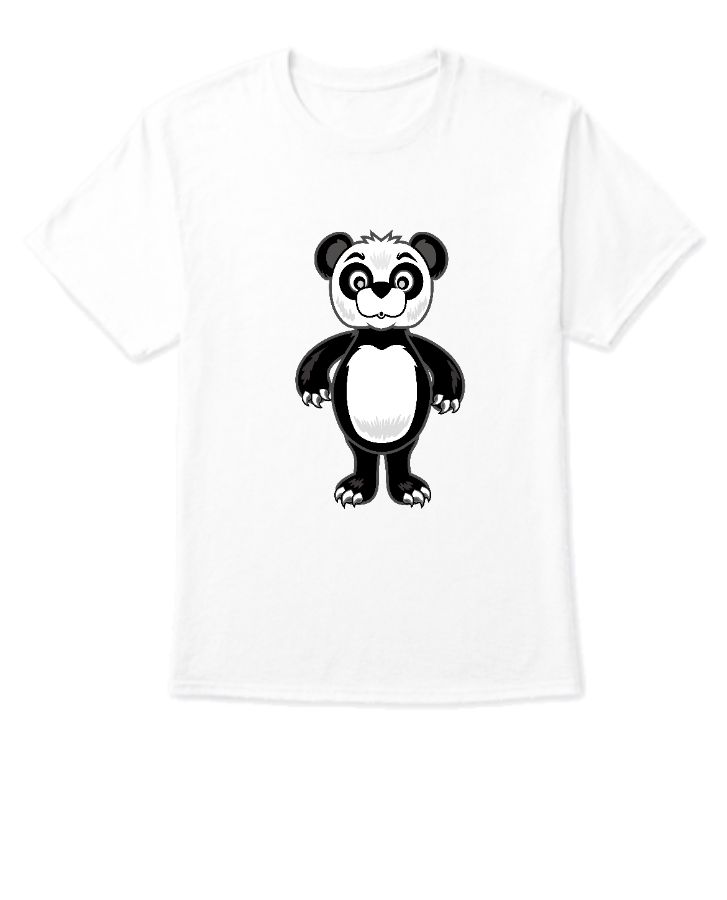 Pandamonium: Hilarious Hijinks of a Funny Panda | Half sleeve T-Shirts - Front