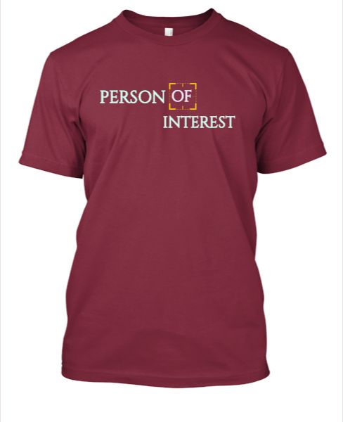 Person of Interest Designer T-Shirt - Front