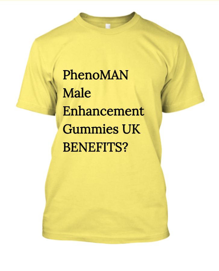 PhenoMAN Male Enhancement Gummies UK For Sexual Health? - Front