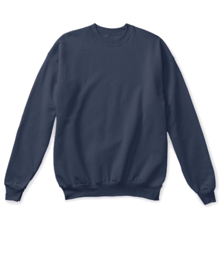 Plain Solid Colour Sweatshirt | Full Sleeves Sweatshirt - Front