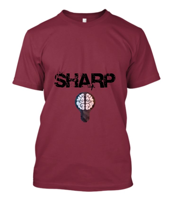 Printed T shirt Sharp|For men and women|cool t shirt| - Front