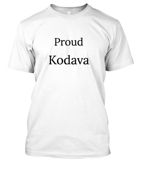 Proud Kodava - Front