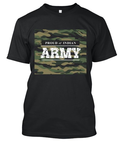 Proud of Indian Army - Front