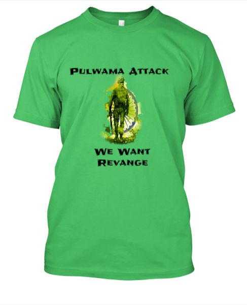 #Pulwama Attack T-Shirt - Front