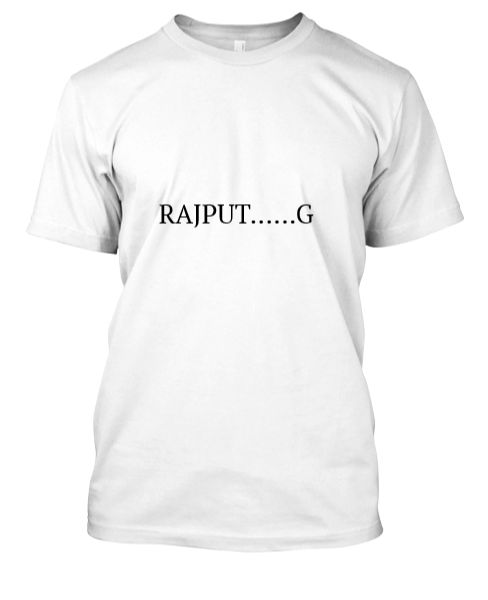 RAJPUT TITLE T-SHIRT - Front