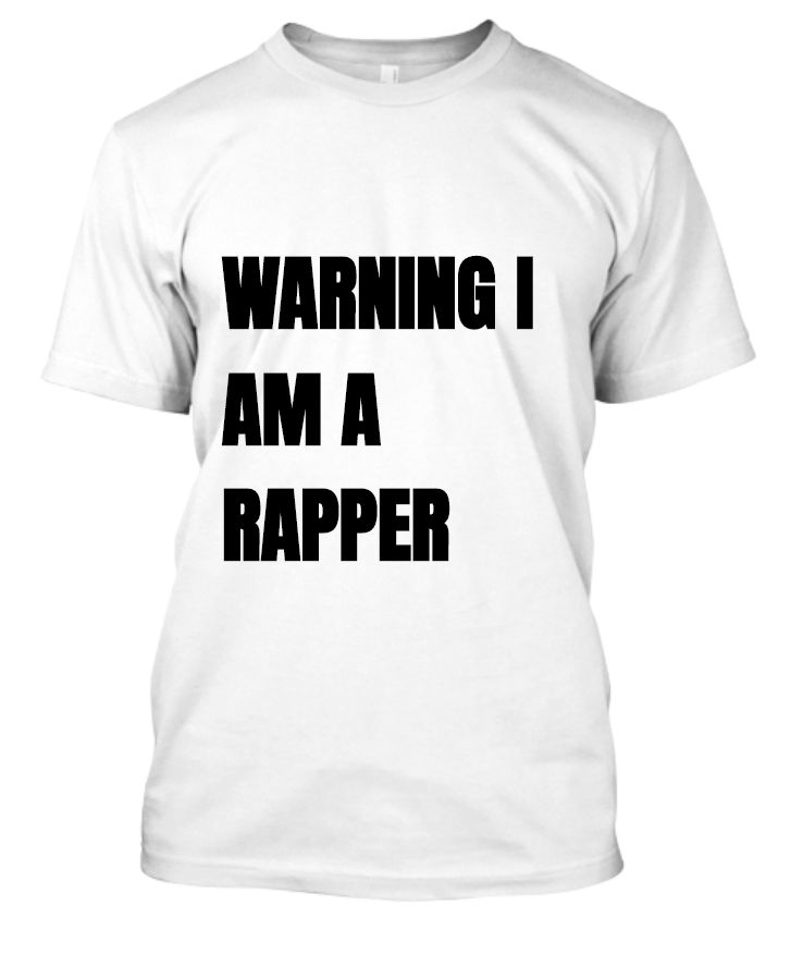 RAPPER T SHIRT - Front