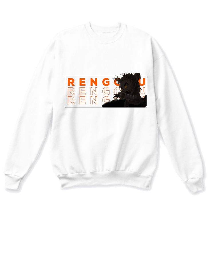 RENGOKU FRONT PRINTED SWEATSHIRT | PRIMIUM QUALITY SWEATSHIRT | 100 % COTTON  - Front