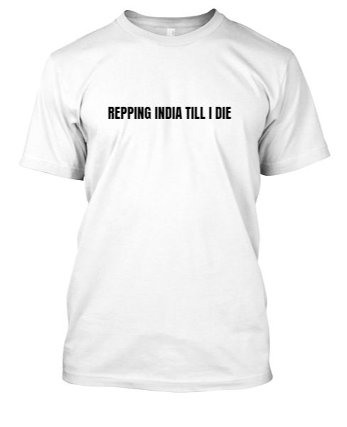 REPPING INDIA - Front