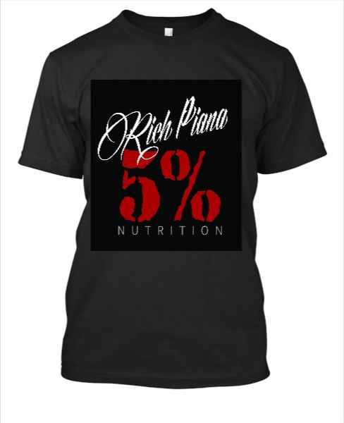 RICH PIANA 5% NUTRITION COOL TEES - Front