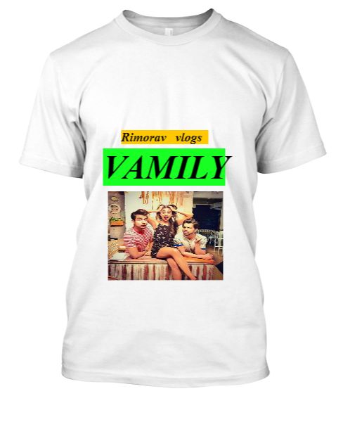 RImorav vlogs t shirts - Front