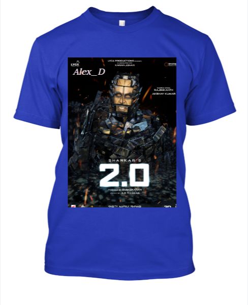 ROBOT 2.0 T-SHIRT(ALEX_D-02) - Front