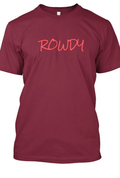 ROWDY t-short - Front