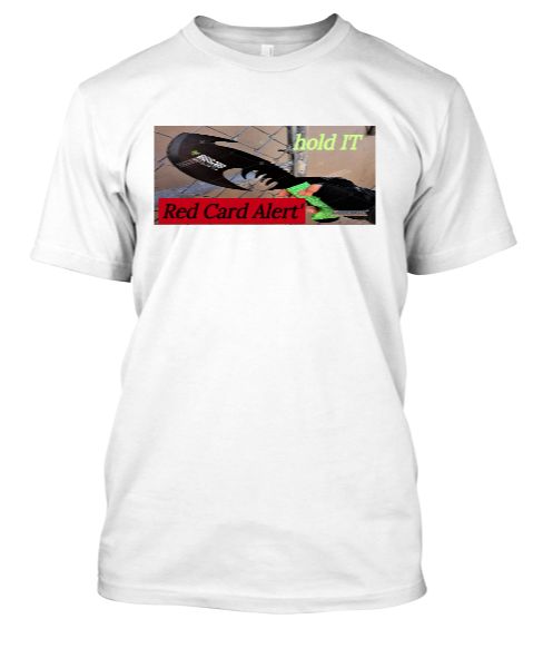 Red-Card-Alert's t-shirt - Front