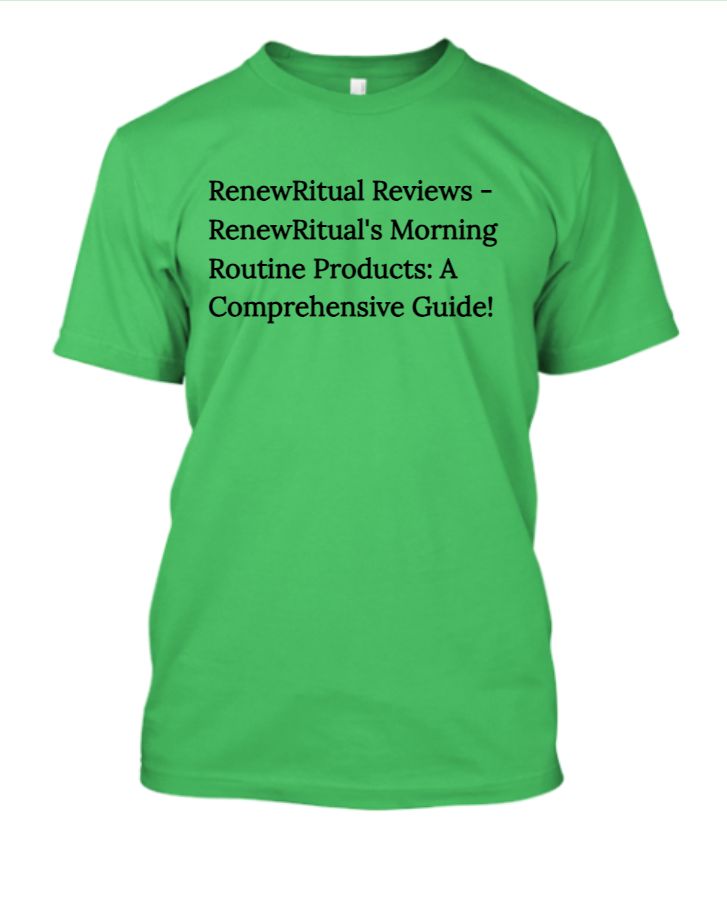 RenewRitual Reviews - RenewRitual's Morning Routine Products: A Comprehensive Guide! - Front