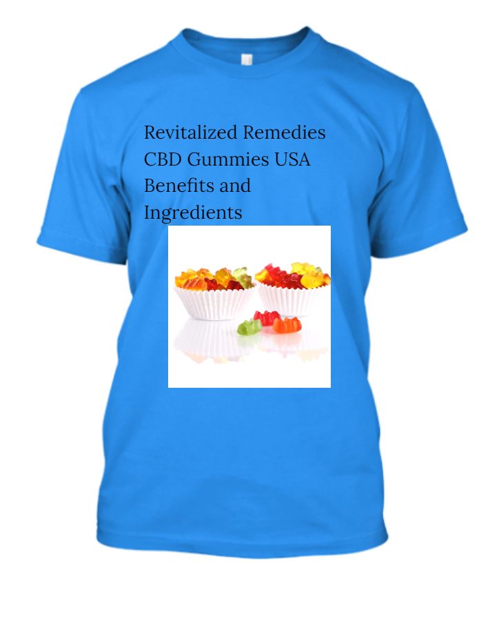 Revitalized Remedies CBD Gummies 100% Natural Formula For Pain - Front