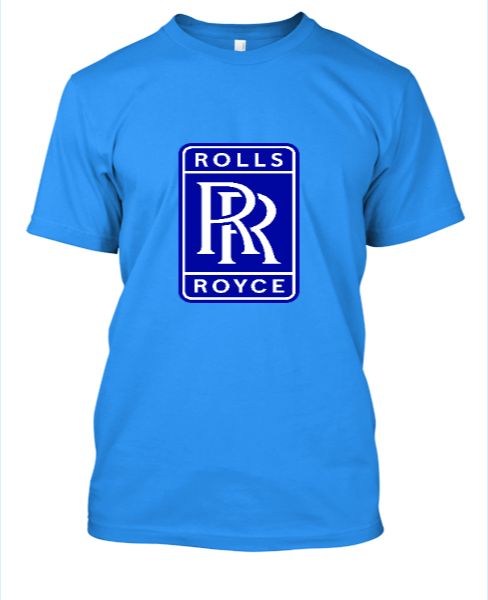 Rolls-Royce-car-logo-t-shirt - Front