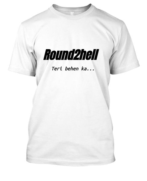 Round2hell t-shirt - Front