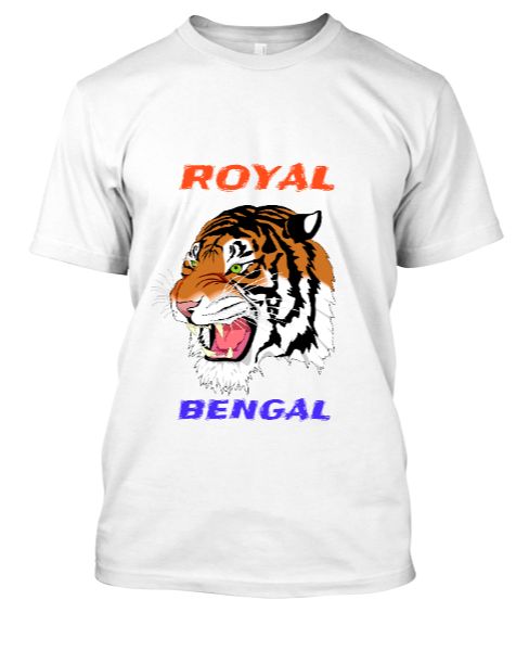 Royal bengal t shirt - Front