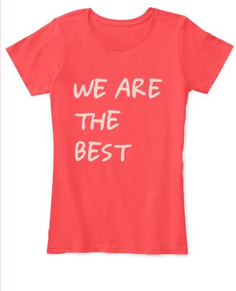 SME-ATTRACTIVE WOMEN'S TEE /WE ARE THE BEST - Front
