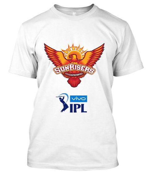 SRH Jersey 2018 Latest - Vivo IPL t-shirts - Front