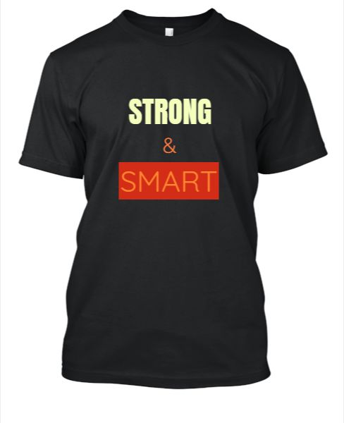 STRONG & SMART - Front