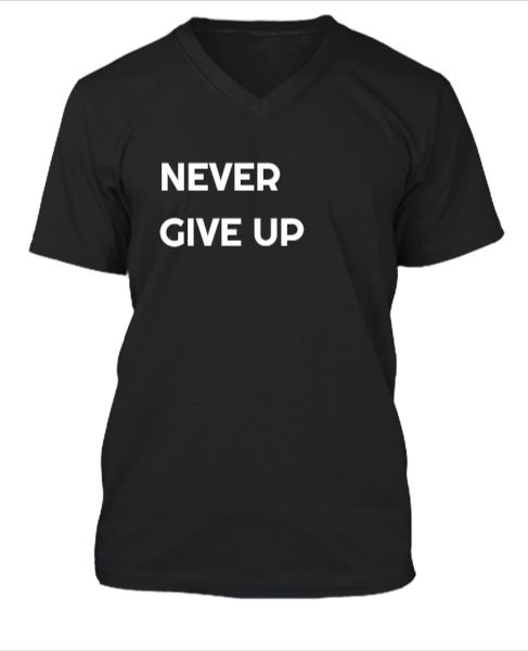 SUPER QOUTES V-NECK T-SHIRT FOR MEN - Front