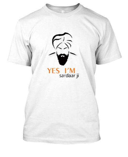 Sardaar Ji T-Shirts - Front