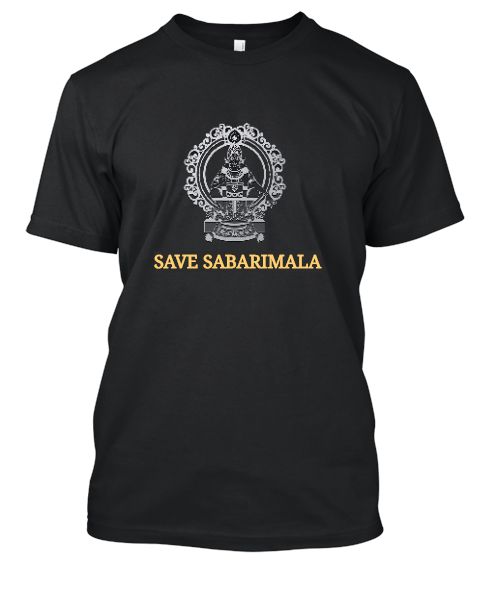 Save Sabarimala T Shirt - Front