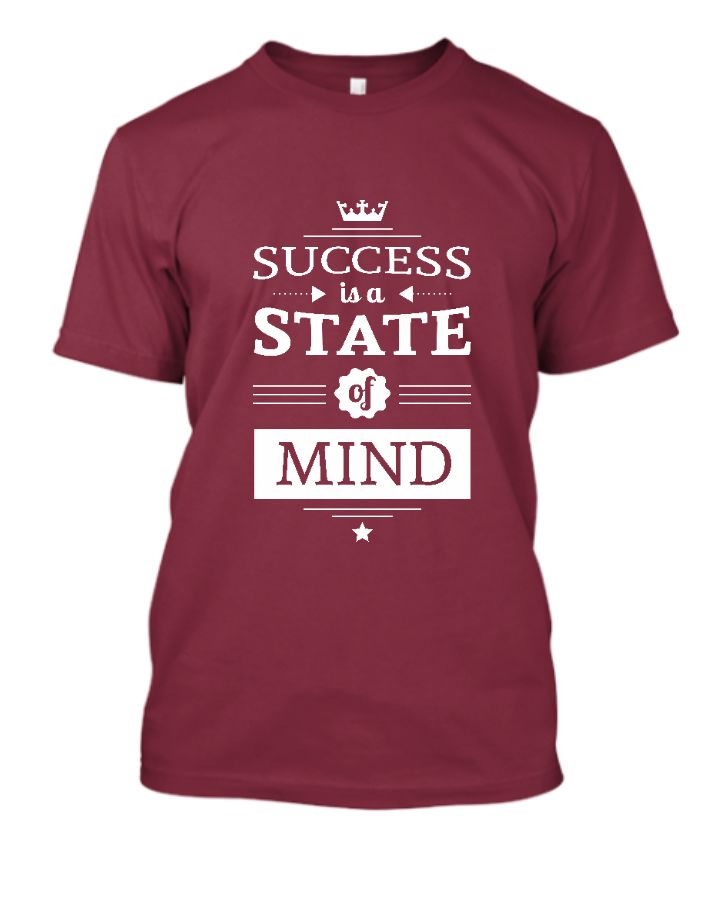 Solid Tshirt Maroon - Front