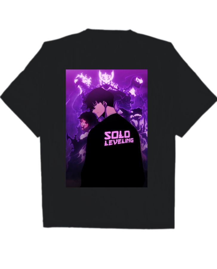 Solo Leveling|| Oversized T-shirt - Front