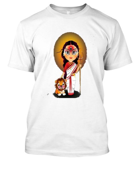 Soumadwip Nandi's Vlog MAA DURGA MEN'S T-SHIRT - Front