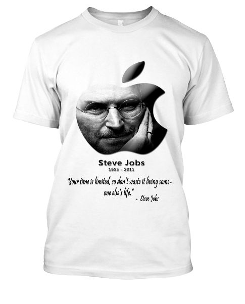 Steve Jobs T-shirt |Founder of apple | Available in various colors - Front
