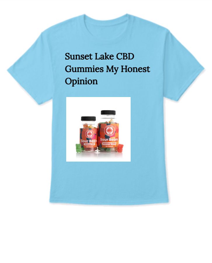 Sunset Lake CBD Gummies My Honest Opinion - Front