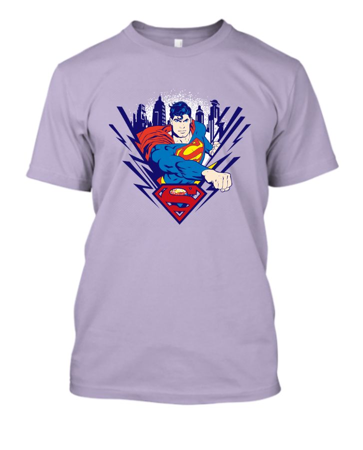 Super Man Printed Half Sleeve T-Shirt - Front