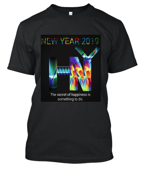 T SHIRT DESIGN  HAPPY NEW YEAR - Front