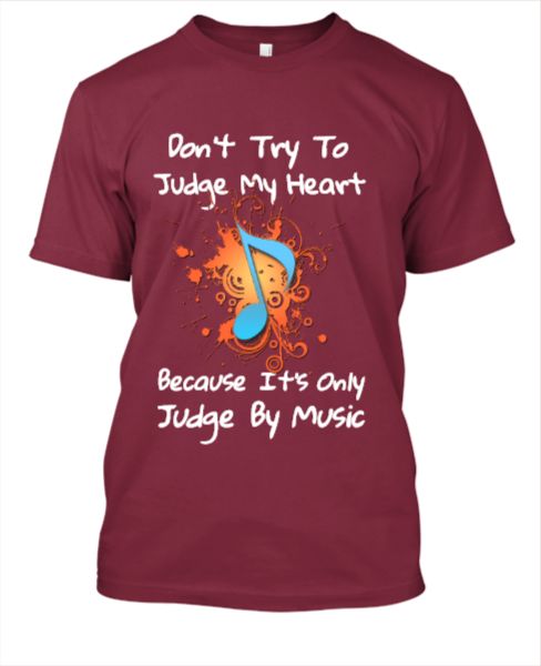 T-Shirt For Music Lover - Front