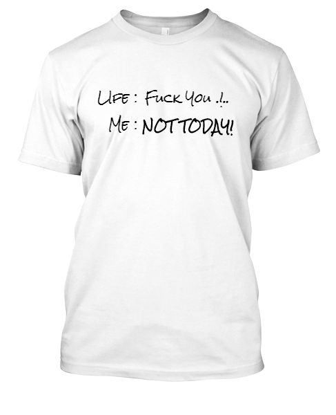 T-Shirt With text GOT Quote - Front