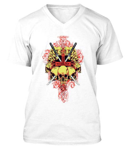 TATTO v-neck t-shirt - Front