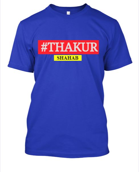 THAKUR SAHAB T SHIRT - Front
