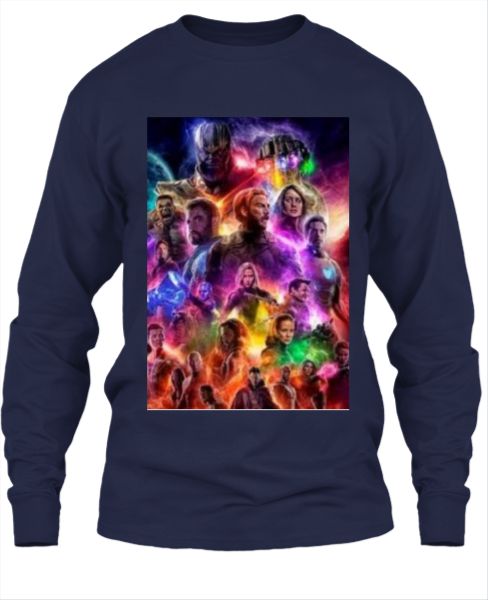 THE 3D FULL SLEEVE TEE - Front