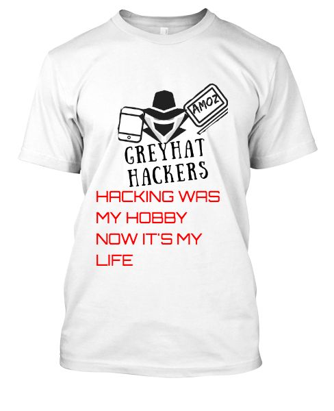 THE GREY HAT HACKERS TEE - Front