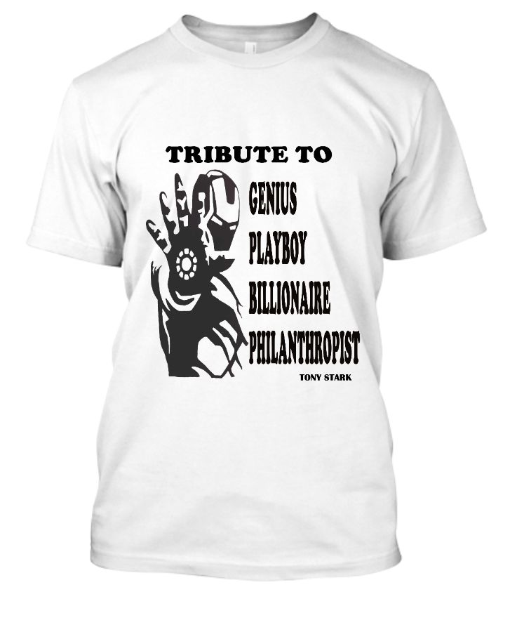 TRIBUTE TO TONY STARK - Front