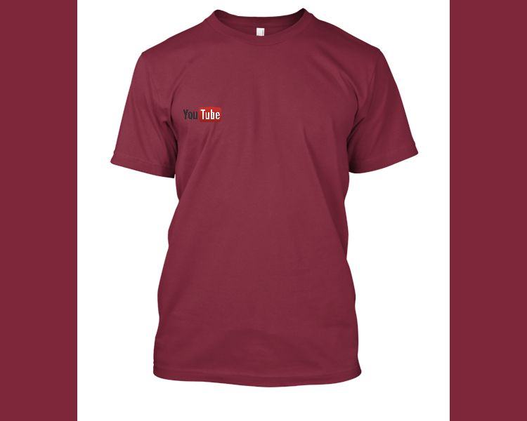 BEST youtube t-shirt simple under 400 - Front