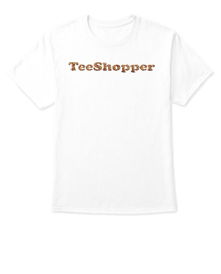 Teeshopper brand t-shirt - Front