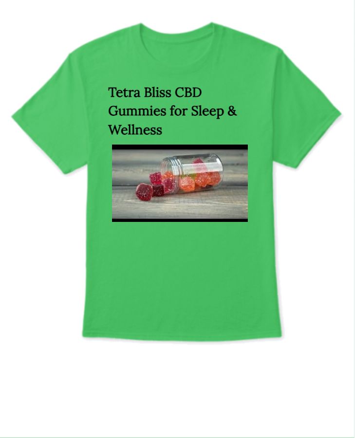 Tetra Bliss CBD Gummies for Sleep & Wellness - Front