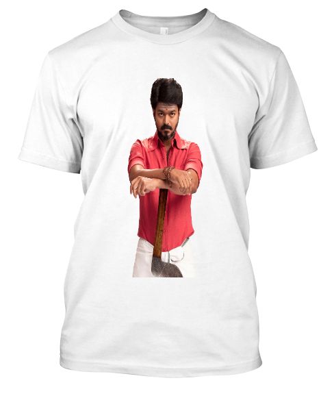 Thalapathy Vijay Mersal T-shirt - Front