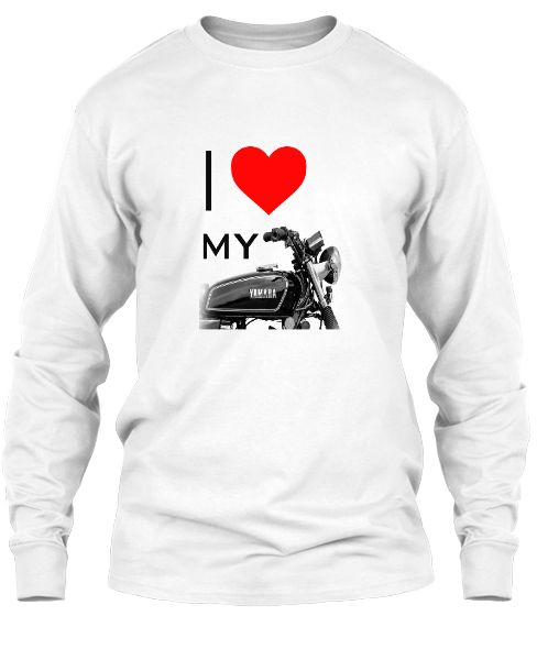 The T-shirt YAMAHA RX lovers & owners  - Front