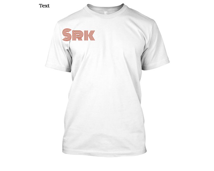 The superstar SRK - Front