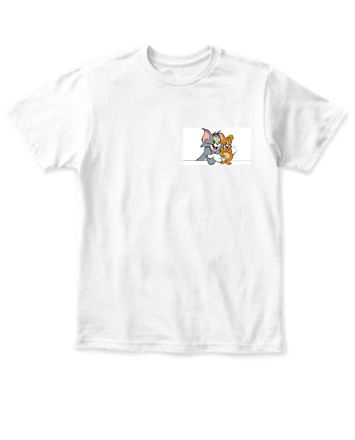 Tom and Jerry / Kid’s half sleeves T-shirt  - Front